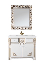 Водолей Зеркало в раме "Версаль 104" золото – фотография-5